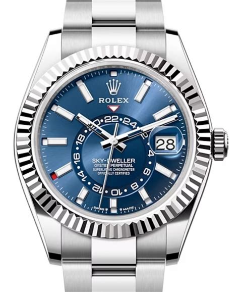 rolex sky dweller fluted bezel|Rolex fluted bezel explained.